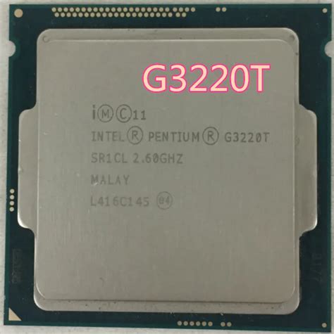 Procesador Intel Pentium G3220T, g3220T, LGA1150, 22 nanómetros ...