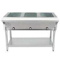 Advance Tabco B4 240 B S Open Base Everyday Buffet Stainless Steel Four Pan Electric Hot Food