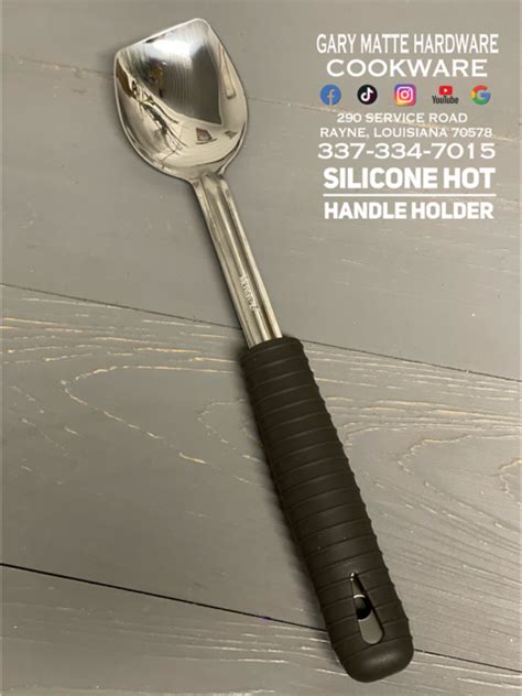 Silicone Hot Handle Holder Gary Matte Hardware