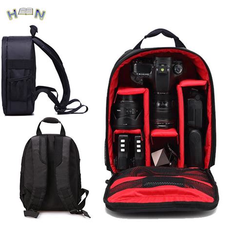 Mochila Impermeable Para C Mara DSLR SLR Bolsa Funda Para Canon Nikon Y