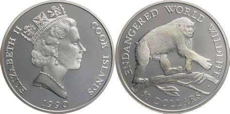 Cook Inseln Dollars Elizabeth Ii Gef Hrdete