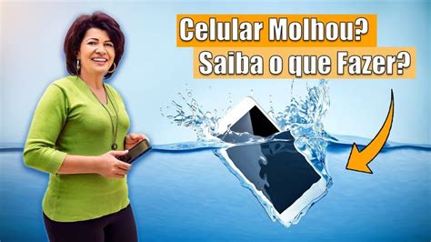 O Que Fazer Quando O Celular Molha - Celular Molhou? Saiba O Que Fazer! | Celular, Molhado