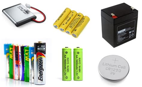 Types Of Battery Different Types Of Battery Classific