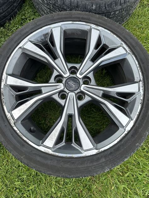 18 Genuine Ford St Line Alloy Wheels Galaxy Focus Mondeo Connect