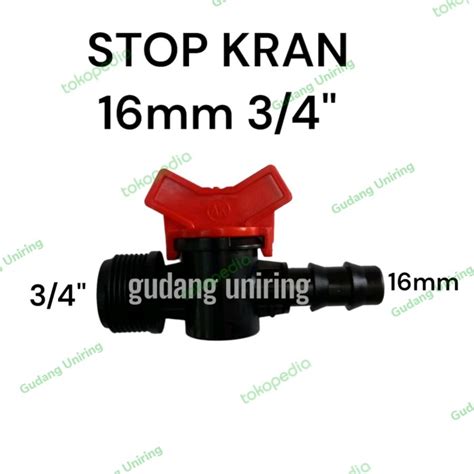 Jual Stop Kran Check Valve 3 4 Inch Male Drat Luar Ke Selang Pe 13