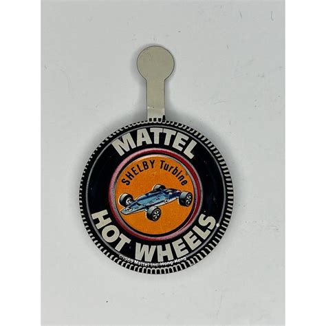 Original Hot Wheels Redline Era Shelby Turbine Metal Collectors Button Etsy