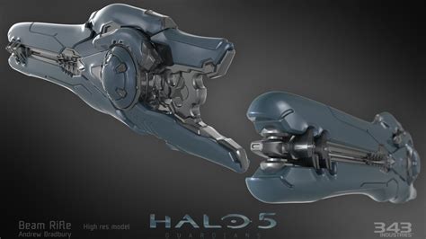 Andrew Bradbury Artstation Halo 5 Beam Rifle