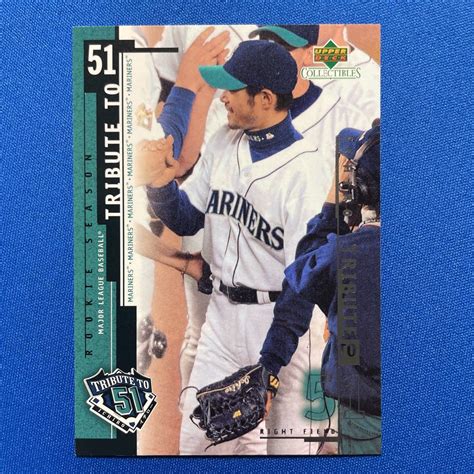 〝イチロー祭り〟 Ichiro シアトルマリナーズ 2001年ud Tribute To 51 ルーキーイヤーカードその他｜売買された