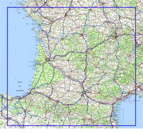 Carte Routiere Ouest France Info Voyage Carte Plan