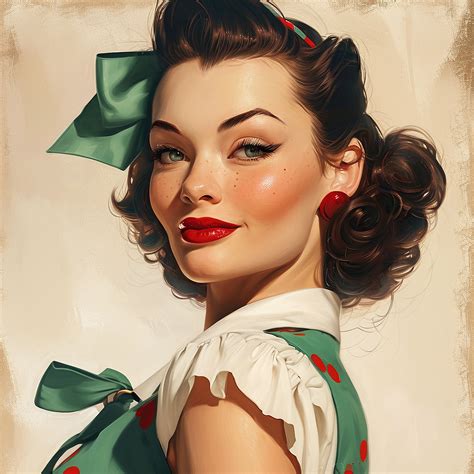 Vintage Fashion Clipart Sexy Pin Up Girl Pretty Woman Lingerie Digital Art Scrapbooking Gift