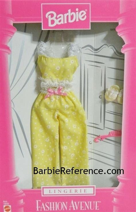 Fashion Avenue Lingerie 1999 Barbie Reference