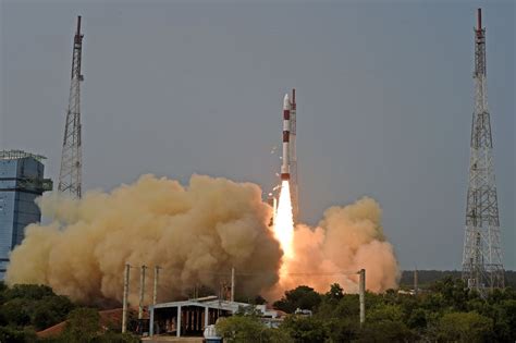 Indian Rocket Launches 2 Singaporean Satellites To Orbit Space