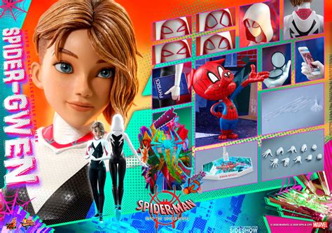 Figurine Spider Gwen Dans Spider Man New Generation Hot Toys Breakforbuzz