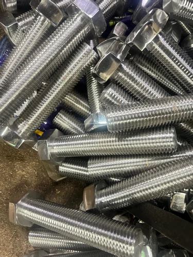 Buffing Super Duplex Fasteners Type Hex Bolt Size X At Best