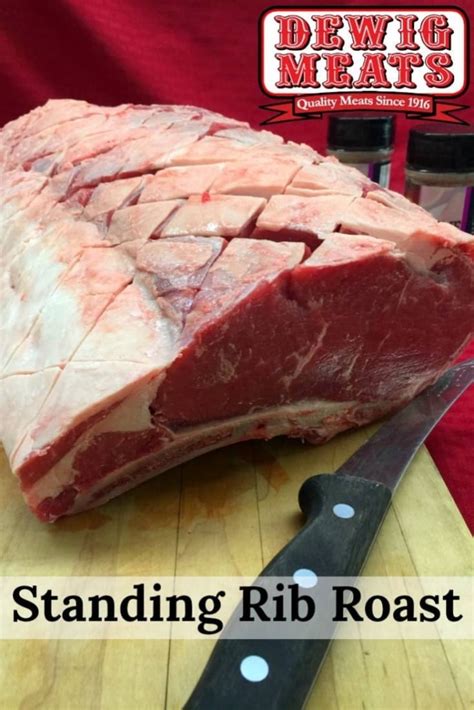 Standing Rib Roast Dewig Meats