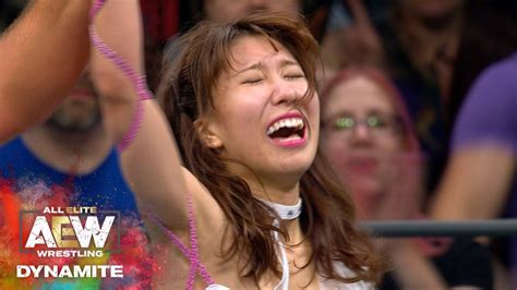 AEW DYNAMITE EPISODE 1 RIHO IS THE FIRST EVER WOMEN S WORLD CHAMPION