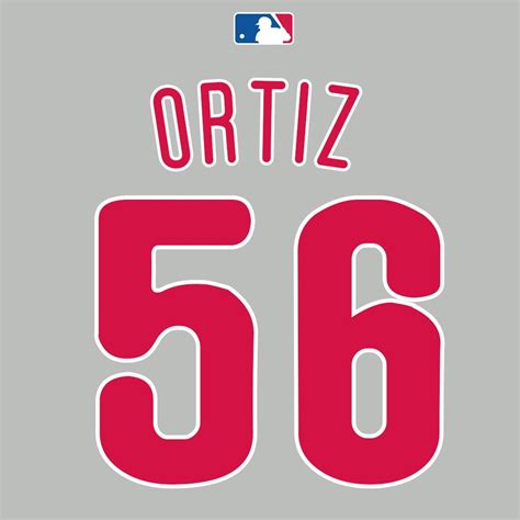 MLB Jersey Numbers On Twitter RHP Luis Ortiz Will Wear Number 56