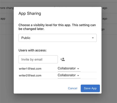 app sharing promptly