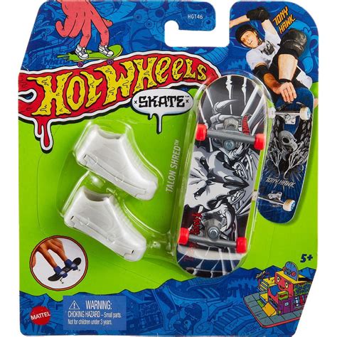 Mattel Hot Wheels fingerboard a boty cm Talon Shred Maxíkovy hračky