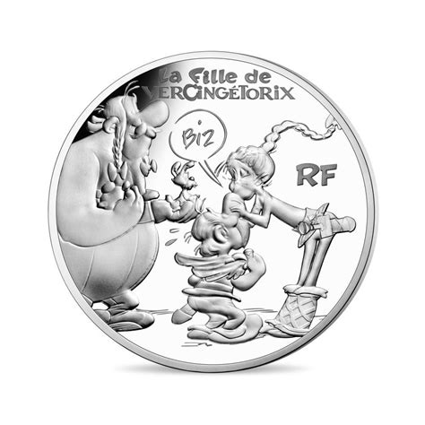 10 euro France 2019 argent BE Astérix la fille de Vercingétorix