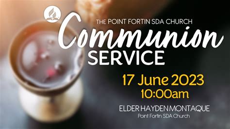 Communion Sabbath Morning Service Th June Am Youtube