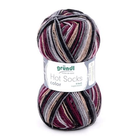 Gründl Wolle Hot Socks Color 50 g noble mix OsTow Onlineshop