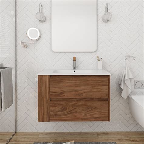 Amazon SSLine Wall Mounted Bathroom Vanity Sink Set 30 Wall