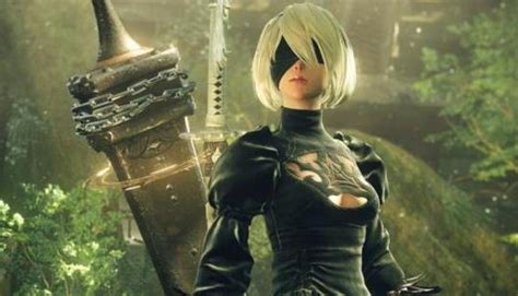 NSFW NieR Automata Nude Mod Featuring 2B Surfaces N4G