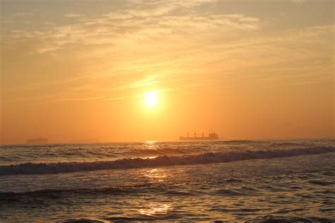 Море, закат