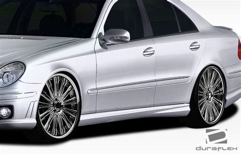 2007 2009 Mercedes E Class 4DR W211 Duraflex E63 Look Body Kit 4PC