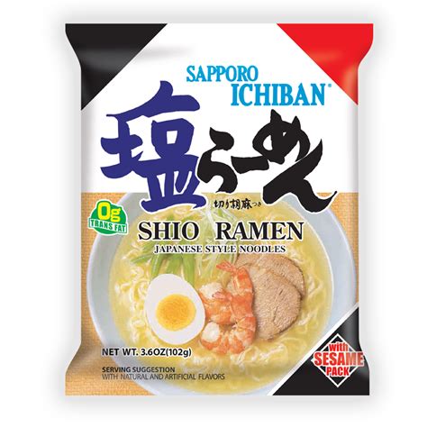 Sapporo Ichiban Shio Ramen – SANYO FOODS CORP. OF AMERICA