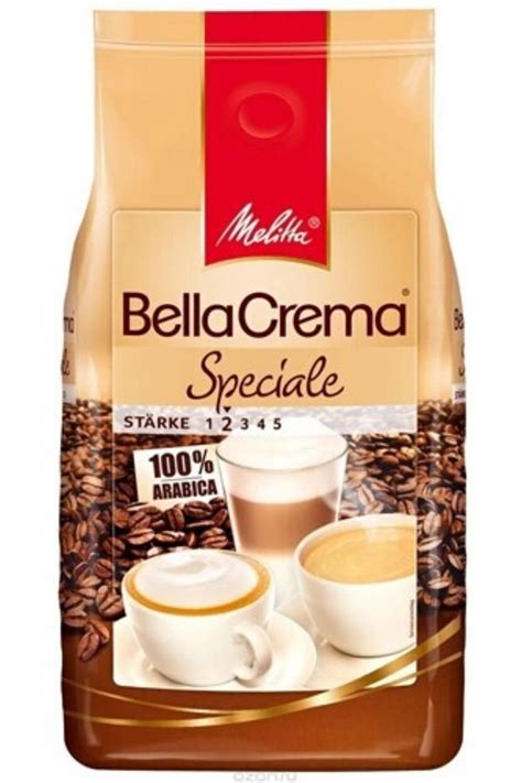 Кофе MELITTA BellaCrema Speciale в зернах 1000 г | кофе меллита белла ...