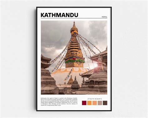 Kathmandu Print Kathmandu Wall Art Kathmandu Poster Kathmandu Photo