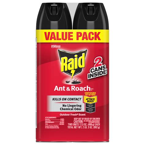 SC Johnson Raid 669798 Aerosol Ant And Roach Killer 47 OFF