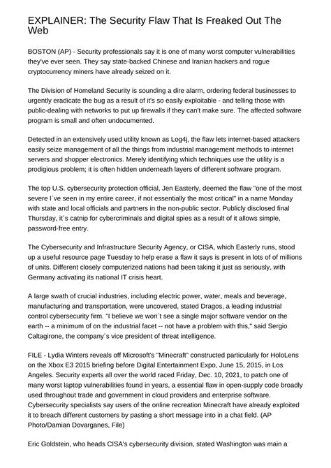 EXPLAINER The Safety Flaw That Is Freaked Out The Internetrljsk.pdf.pdf