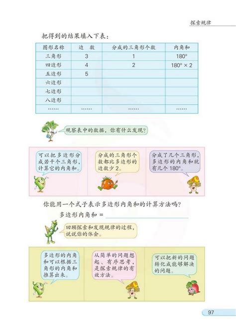 《七、三角形、平行四边形和梯形》苏教版小学四年级数学下册课本2013审定苏教版小学课本