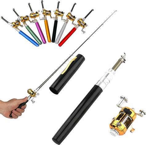 Portable Pen Fishing Rod Reel Combo Set Pocket Size