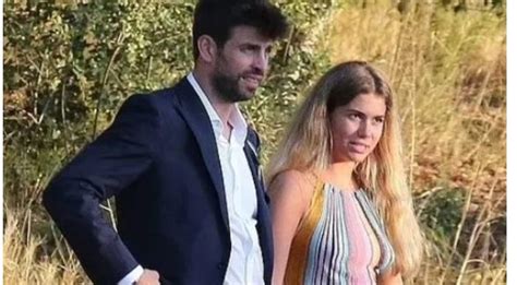 L Ex Mari De Shakira Gerard Pique L A Tromp E Avec Une Femme De