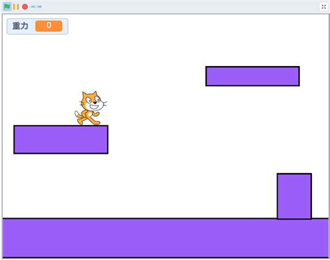 【scratch】簡単なアクションゲームの作り方！リアルにジャンプします！【スクラッチ】 チキンズブログ！