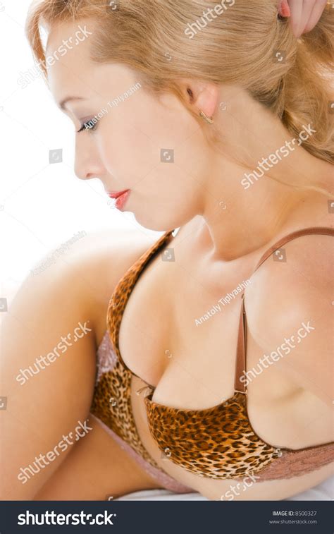 Sexy Woman Lingerie Bed Stock Photo Edit Now 8500327 Shutterstock