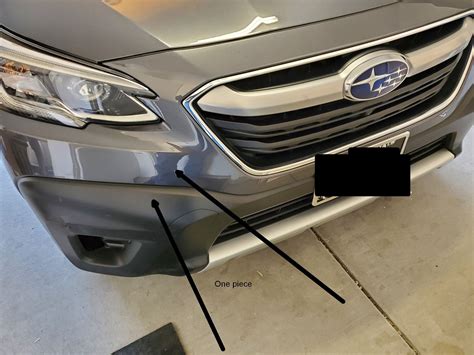 Does a 2021 Outback new front bumper come painted? | Subaru Outback Forums