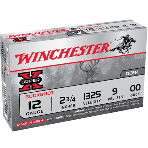 12 Gauge 00 Buck Silver Eagle Ammo For Sale CSE1200BS25PK 250 Rounds