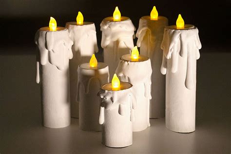 Paper Roll Candles Fun And Easy Diy Candle Decoration