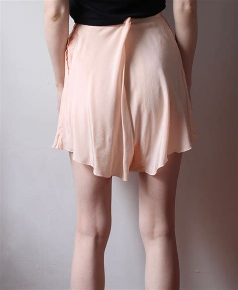 Vintage Lingerie Tap Shorts S S Pink Pant Gem