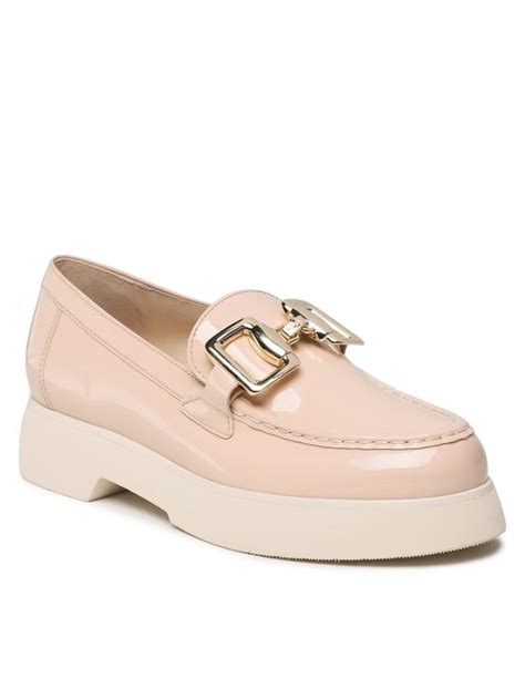 HÖGL Loafersy Max Beżowy | Modivo.pl