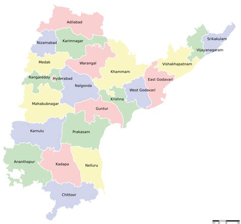 fileandhra pradesh districts mapsvg wikimedia commons
