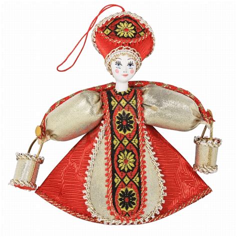 Русская народная новогодняя игрушка своими руками. 7 ФОТО
