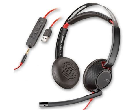 POLY Blackwire C5220 USB-A 5200 Series Headset on ear USB & 3.5mm jack