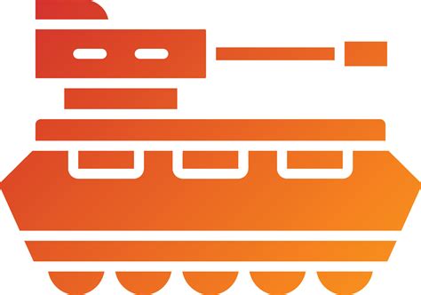 army tank icon style  vector art  vecteezy