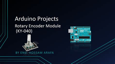 Arduino Projects Rotary Encoder Module Ky 040 Horizon4electronics